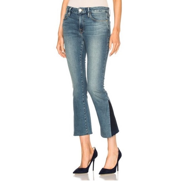 Frame Denim Denim - FRAME DENIM Le Crop Mini Boot Jean